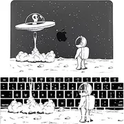 IVY Astronaut Case for MacBook Pro (16-inch with M1/M2 Models: A2485/A2780) Hard Shell Case with Keyboard Cover Set - F
