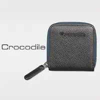 在飛比找PChome24h購物優惠-Crocodile 荔紋系列 Easy 輕巧方形拉鍊零錢包 
