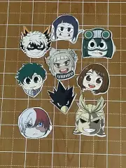 my hero academia stickers Waterproof Full Set
