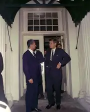 President John F. Kennedy bids farewell to Shah of Iran New 8x10 Photo