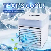 Mini Air Cooler Fan Portable Air Conditioner Ice Cooling Fan Humidifier USB