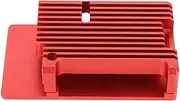 Single Board Computers for Raspberry Pi 4 B Case Protective Box CNC Aluminum Alloy Case Cover Red Enclosure