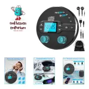Portable CD Player with Bluetooth, Disman CD Player for Car with FM Transmitt...