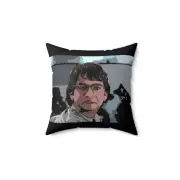 Spun Polyester Square Pillow ~Office Space ~ Michael Bolton ~