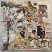 Original Unframed Collage By Robyn Mallery With Certificate Of Authenticity