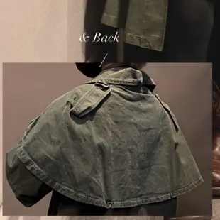 ☮️HIPPIE online SHOP☮️古著法國軍用斗篷大衣 二手 軍裝 男女 軍品 街頭 公發 法軍 parka