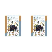 2x Djeco Do It Yourself In the Stars Sign Kids/Children Creative Activity Kit 5+