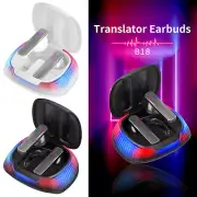 144 Languages Translator Earbuds Voice Translator Wireless Buletooth Device