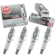 4pcs 1977 Flagship Heavy Service NGK V-Power Racing Spark Plugs 300 CID Kit jv