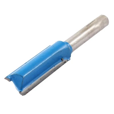 30mm Long Cut Depth 1/4" x 1/2" 2 Flutes Straight Router Bit Cutter