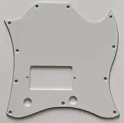 Guitar Pickguard For Gibson SG Standard Single Humbucker,3 Ply White
