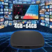 4GB+64GB CarPlay AI TV Box Wireless Android Auto CarPlay Adapter Box-Android 13