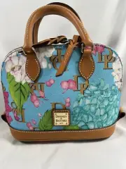 Dooney & Bourke Hydrangea Monogram Bitsy Bag New with Tags