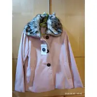 在飛比找蝦皮購物優惠-日本nissen女童粉色大衣