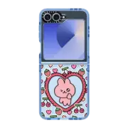 Galaxy Z Flip6 Impact Case cherry & strawbrry LOVE