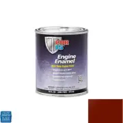 POR-15 High Temperature Temp Engine Enamel Paint MG Maroon Pint New