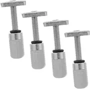 Happyyami 1 Set Professional Paddle Board Fin Screw Wear Resistant Mounts for Surfing Boards Easy Installation Durable Replacement Parts for Improved Stability and Control