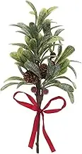 Alipis Xmas Artificial Branch Faux Greenery Decoration for Christmas Tree Door Wall Window Elegant Simulation Picks for Holiday Home Decor