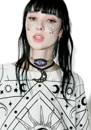 [Love And Madness] All Seeing Necklace