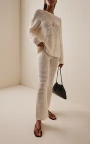 [Leset] Lucy Knit Cotton Pants