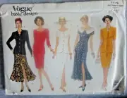 VOGUE SEWING PATTERNS WOMAN DRESSES NEW AND UNCUT! NICE!