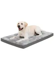 Dog Bed for Crate Washable Dog Beds Large Sized Plush Kennel Pad Pet Sleeping...