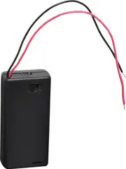 2 X AA Battery Holder With On/Off Switch