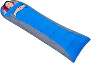 Sleeping Bag Lightweight Backpacking for Adults Cold Weather Kids Sleeping Pad for All Season Hiking Camping 2400g