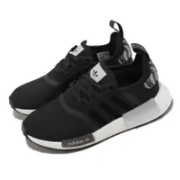 在飛比找PChome24h購物優惠-adidas 愛迪達 休閒鞋 NMD_R1 W 女鞋 黑 白