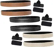 [Baluue] 3Pairs Elastic Straps for High Heels Slip Shoe Straps Non Slip Elastic Shoelaces for Comfortable Fit Matte and Almond