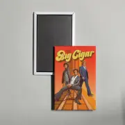 The Big Cigar Mini TV Show Poster Fridge Locker Magnet
