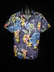 Robert Graham Palmico Sound Short Sleeve Shirt Size Large