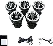 12 Color Illuminated Front Air Vent Compatible with Mercedes Benz CLA-Class W117 2013 2014 2015-2019 Front Air Vent Atmosphere Lamp