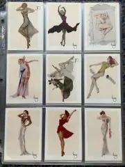 Varga Girls Pin-Ups Series 2 Base and Prism Base trading card sets