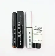 Bobbi Brown 3 Pieces Mini Set; Eye Shadow + Mascara + Face Base *New*