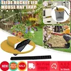 2PCS Mouse Trap N Flip Slide Bucket Lid Mouse Rat Trap Mousetrap Catcher