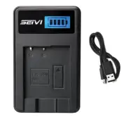 Battery Charger For Sony Cyber-shot DSC-TF1, DSC-W710, DSC-W730 Digital Camera