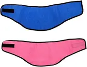 Garneck 2Pcs Dog Cooling Towel Lightweight Summer Scarf for Pets Breathable Cooling Wrap to Prevent for Hot Weather