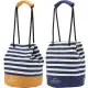 【KANGOL】側背包 帆布包 條紋 水桶包 包包(63251701-)