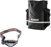 Adventure Kings Premium 48L Dirty Gear Bag 4WD + LED Head Torch Light Headlamp
