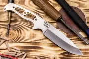 Kizlyar Supreme Shark AUS-8 Stonewash knife blank