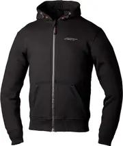 RST Urban Hoodie, textile jacket , color: Black , size: 3XL