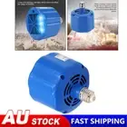 Cultivation Heating Lamp Thermostat Fan Heater For Chicken Pigs Egg Incubator AU