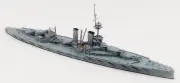 Navis 103N British Battleship Ajax 1913 1/1250 Scale Model Ship
