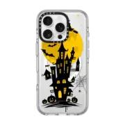 iPhone 16 Pro Clear Case MagSafe Compatible Boo. Halloween