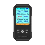 VT-ER2 EMF Meter Digital Electromagnetic Detector Tester Black F5O84494