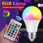 2/4Pcs E27 RGBW LED Light Bulb Multicolor Changing Magic Lamp w/Remote Control