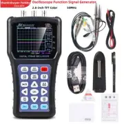 JDS6052S 50MHz 2-CH Handheld Oscilloscope Function Signal Generator 2.8" Display