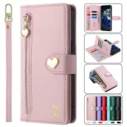 For OPPO A80 A91 A53 A74 A54 Find X5 X6 Reno 12 Magnetic Flip Wallet Case Cover