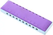 YARNOW 1Set Blues Harmonica for Beginners Tones Durable Abs Construction Includes Storage Box for Music Lovers and Ambitious Players